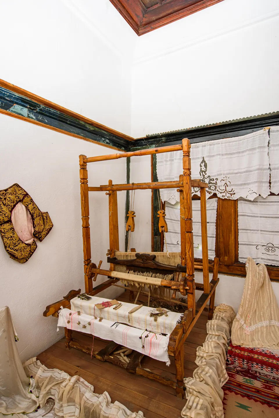 El Museo Etnográfico de Elbasan, en la casa Sejdin del siglo XVIII.