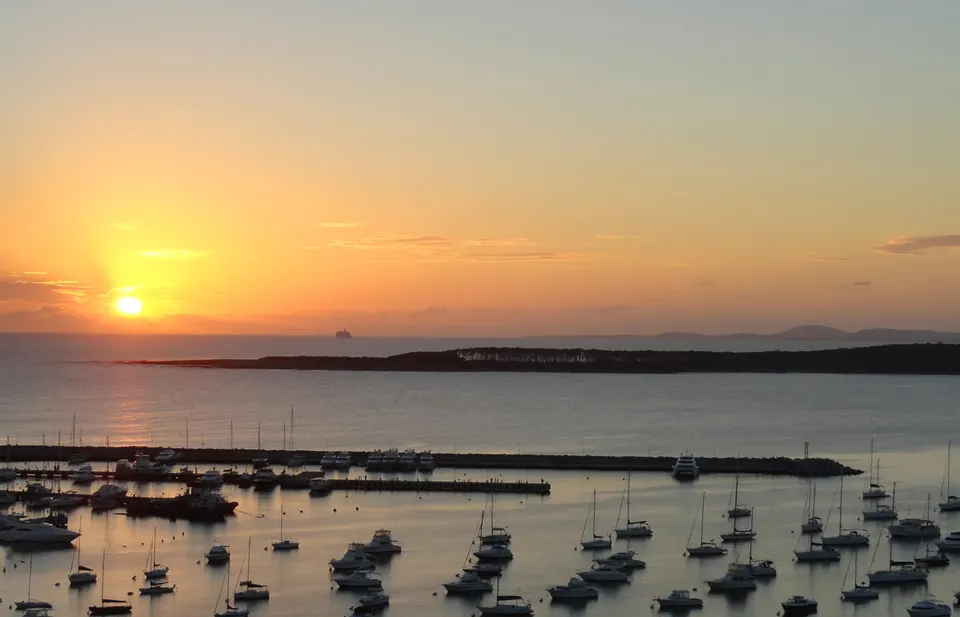 Punta del Este bay (Uruguay) en punta-del-este