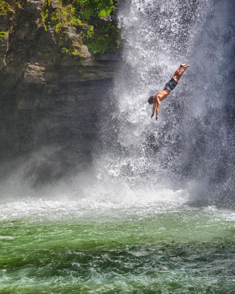 Nauyaca Waterfalls en manuel-antonio