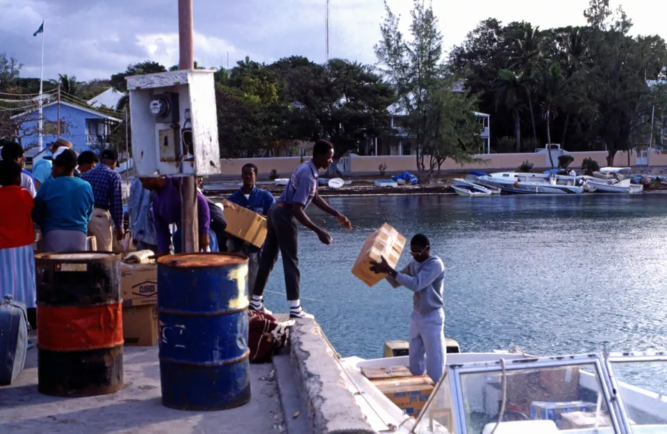 Dunmore Town, en Harbour Island, Eleuthera.