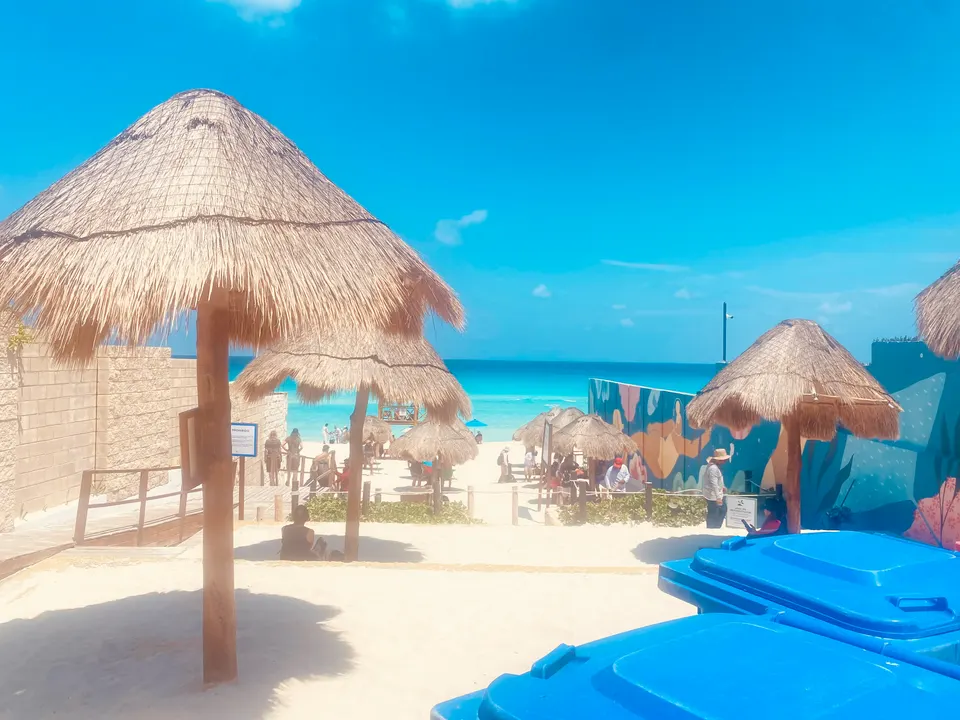Playa Marlín en Cancún en cancun