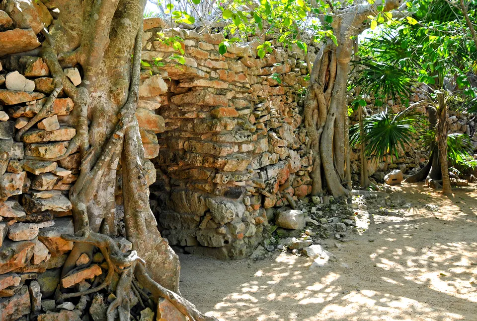 tulum playa ruinas en playa-del-carmen, México