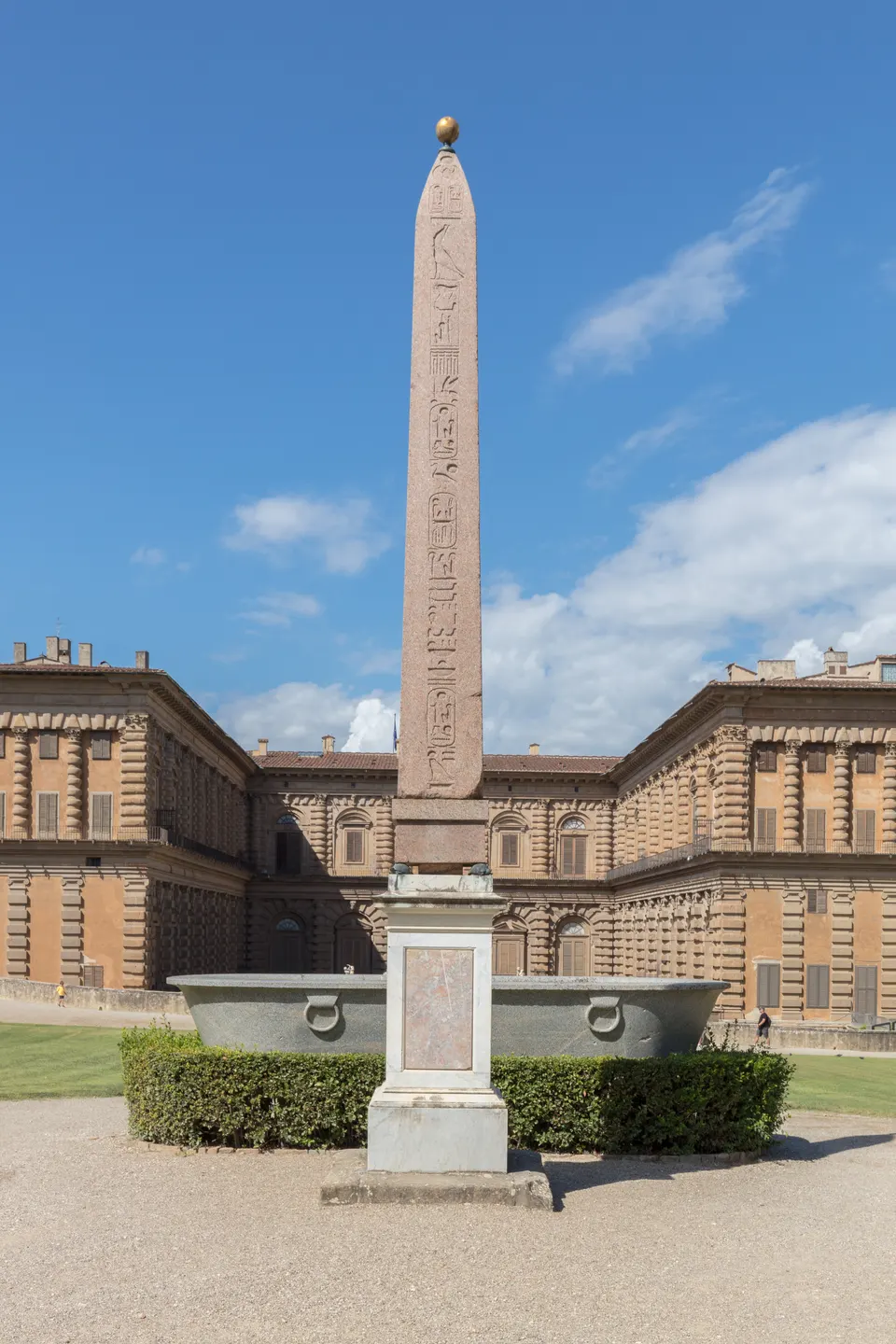 El Jardín de Bóboli, detrás del Palazzo Pitti.