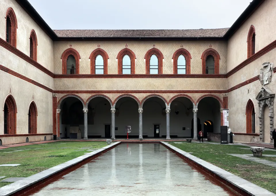 El Castello Sforzesco de Milán.