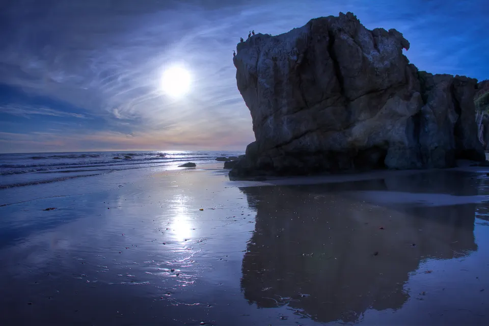 El Matador Beach, Robert H. Meyer Memorial State Beach, Malibu, California, USA en los-angeles