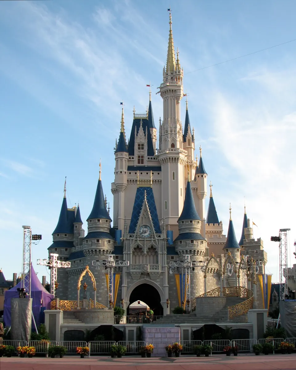 Cinderella Castle in the Magic Kingdom at Walt Disney World. en orlando