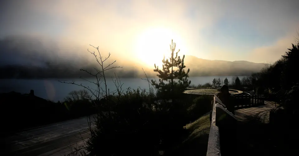 Panorámica del Lago Ness, en las Tierras Altas escocesas.