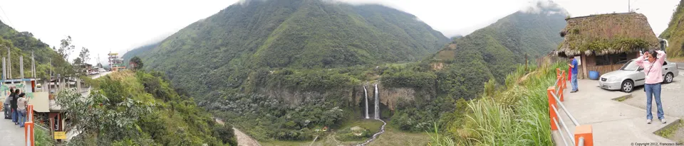 Cascada Manto de la Novia en banos-de-agua-santa