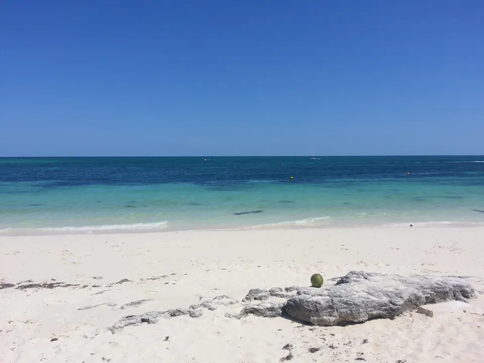 Playa de Port Lucaya, en Gran Bahama.