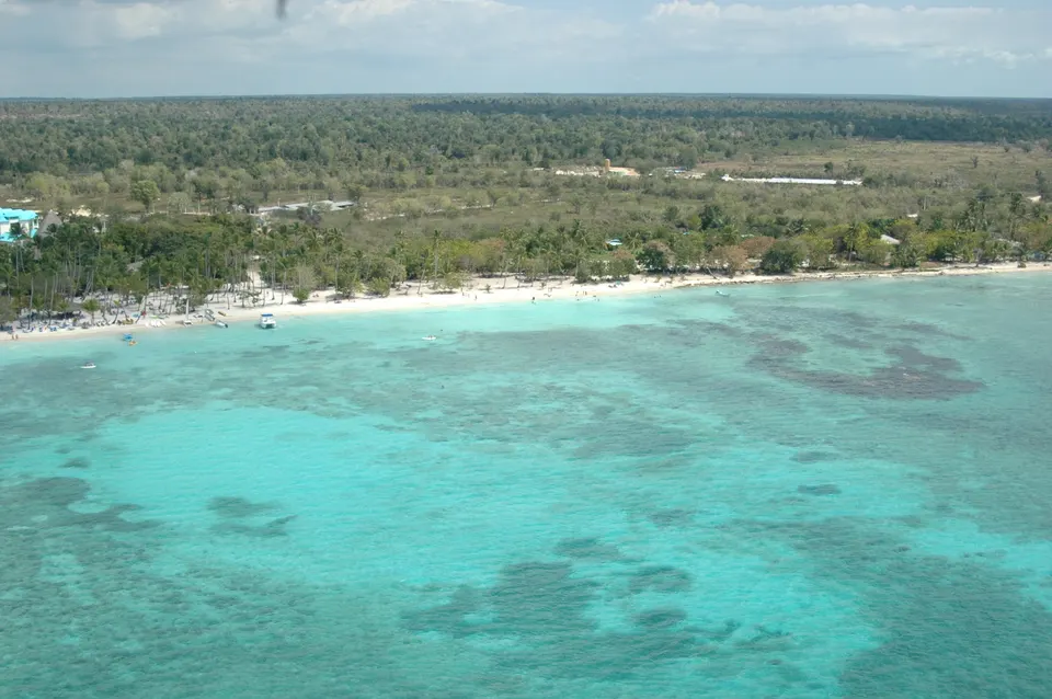 Playa de Bayahíbe, cerca de La Romana.