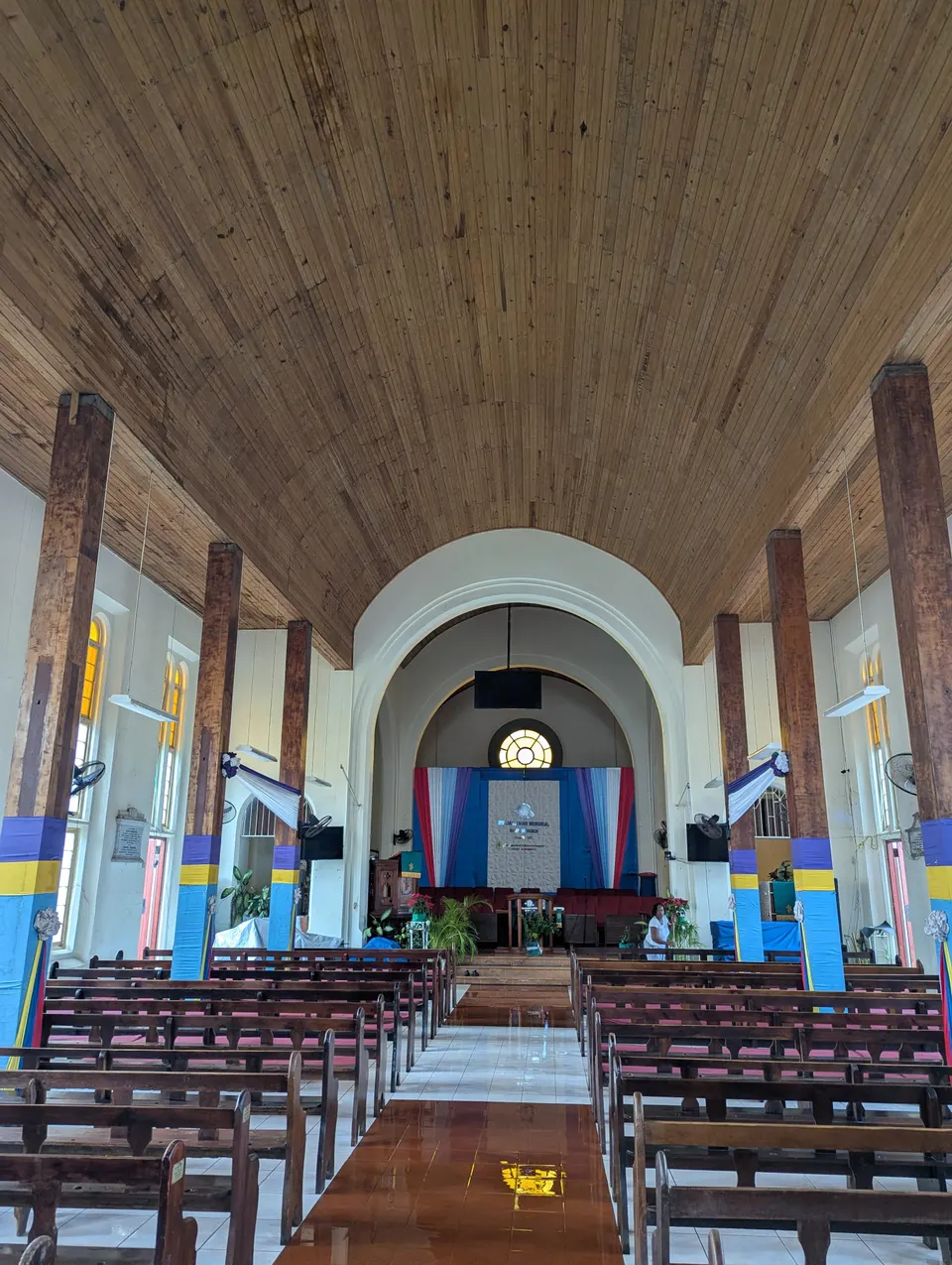 Iglesia conmemorativa William Knibb, en Falmouth, Jamaica.