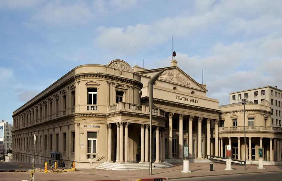Solis Theatre in Montevideo, Uruguay. Built in 1856. en montevideo