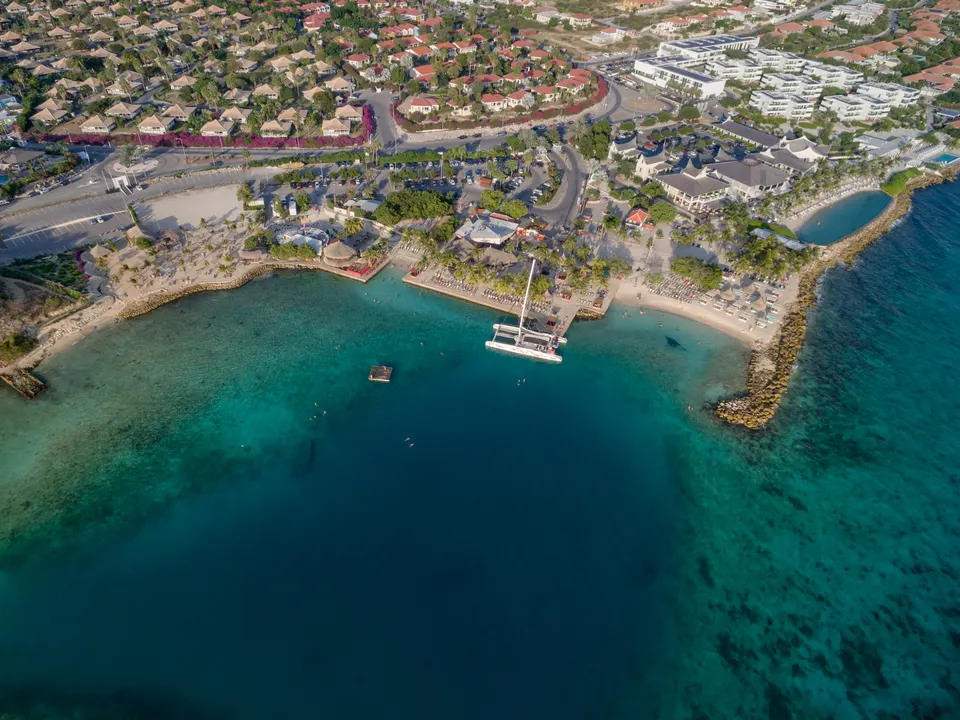 Playa de Jan Thiel, Curazao.