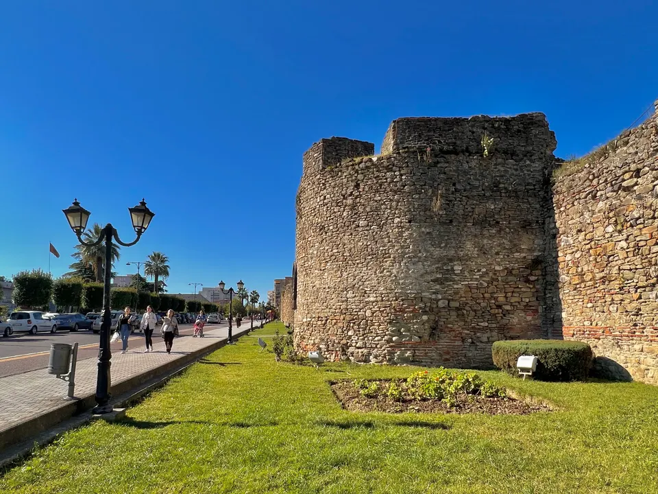 El castillo de Elbasan, construido sobre la antigua Via Egnatia.