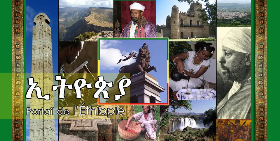 Panorámica de las cumbres de Lasta en torno al monasterio de altura de Asheten Maryam en Lalibela.