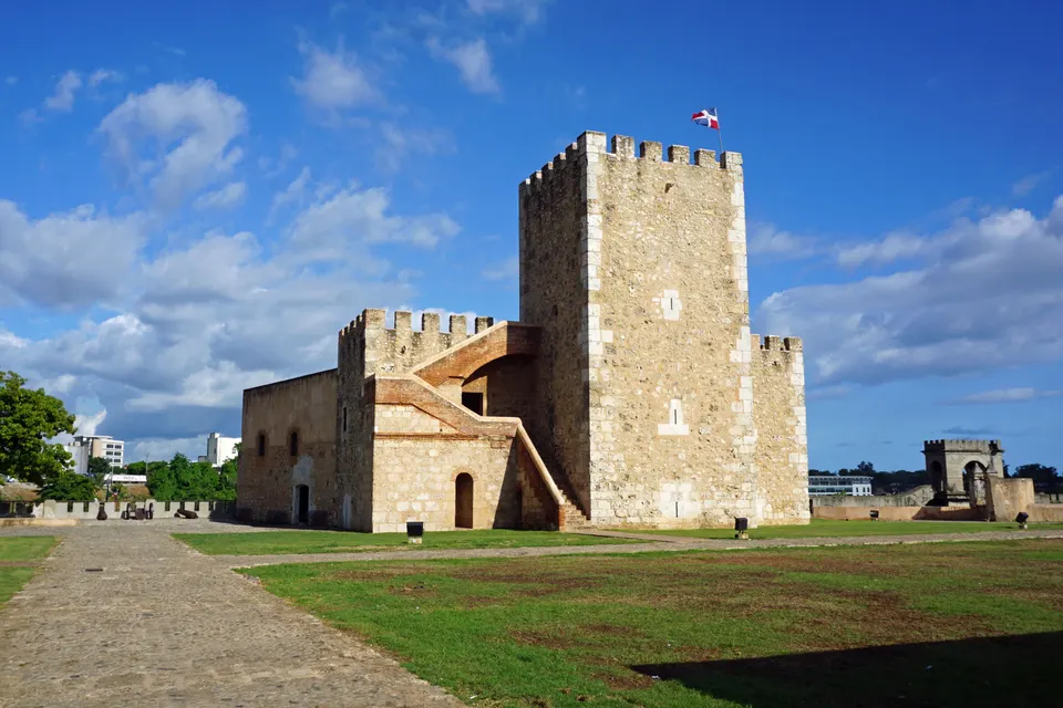 Fortaleza Ozama, en la Zona Colonial de Santo Domingo.