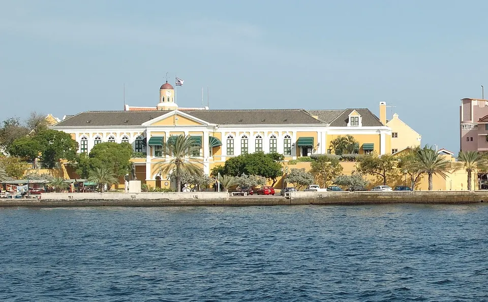 Fuerte Ámsterdam, en el centro de Willemstad, Curazao.
