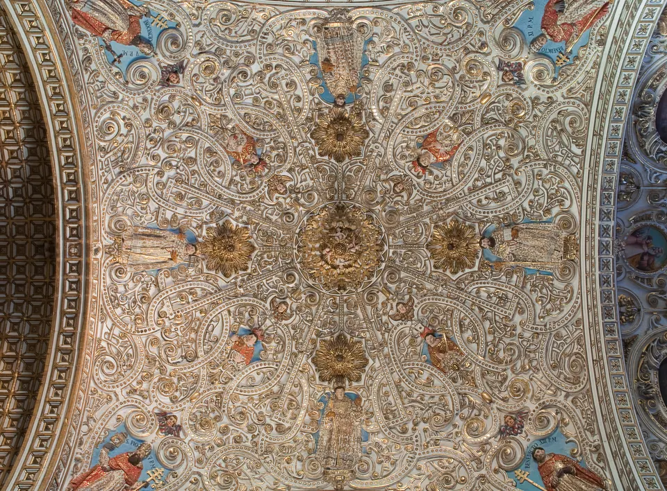 Church of Santo Domingo in Oaxaca en mexico