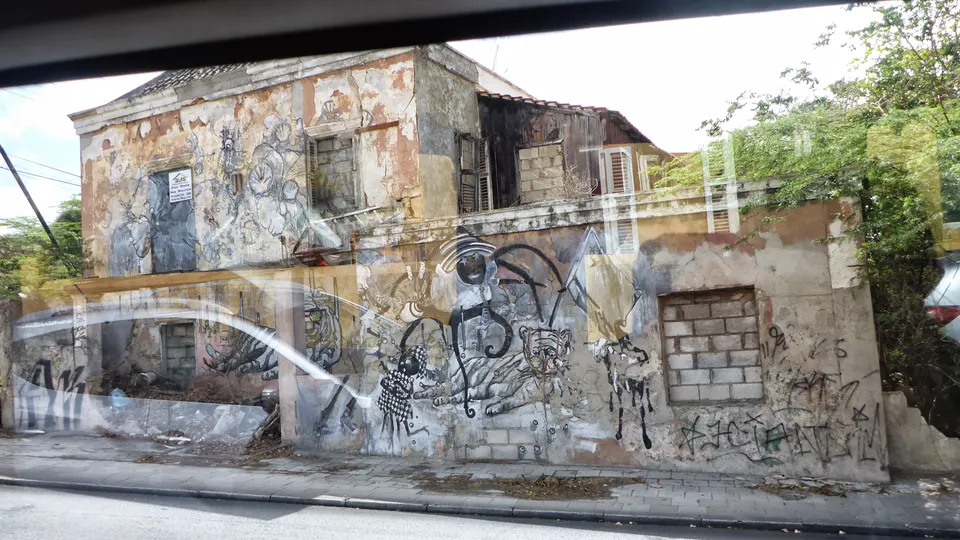 Vista del barrio de Otrobanda, en Willemstad, Curazao.