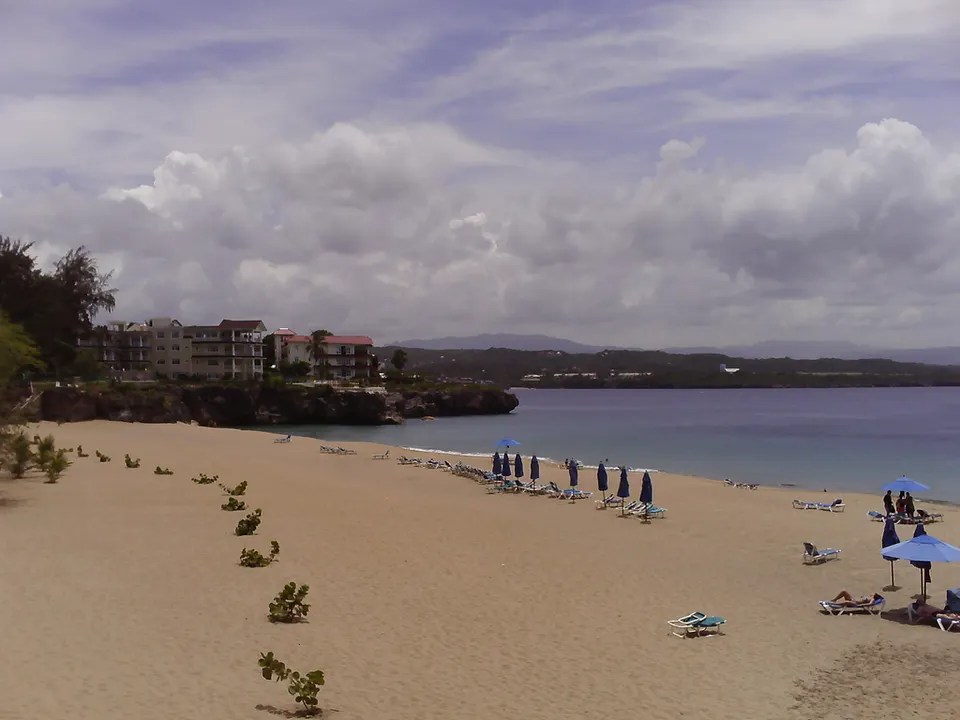 Playa de Sosúa, cerca de Puerto Plata.