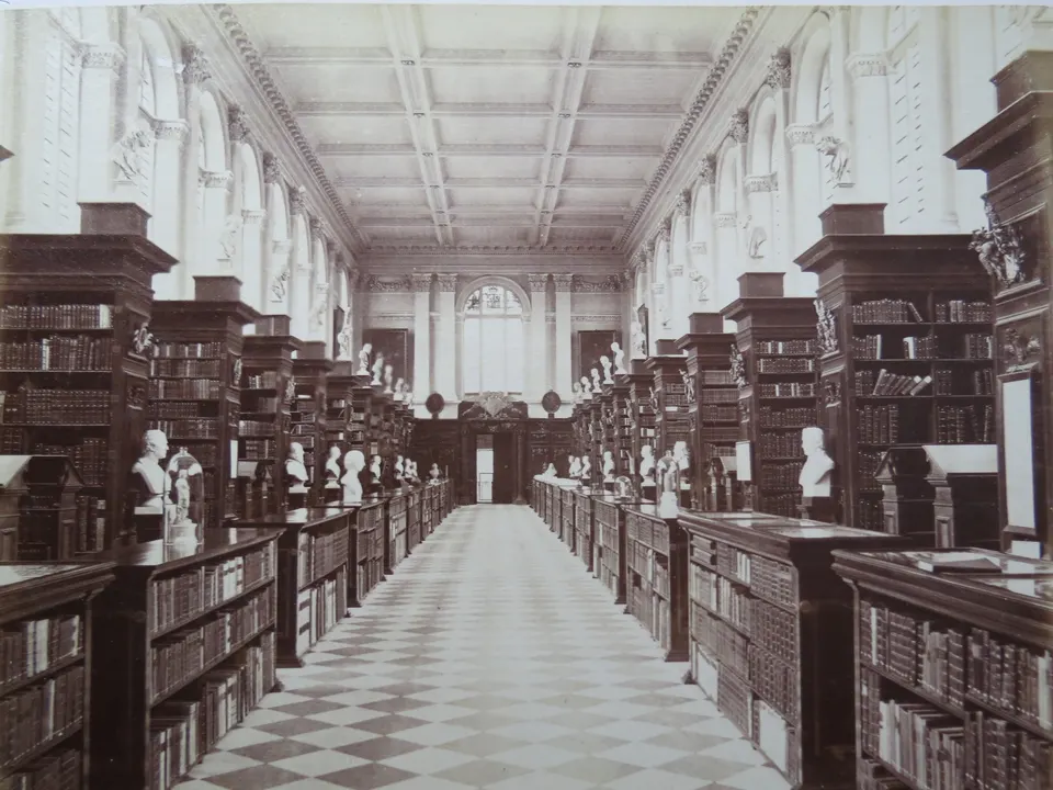 La Wren Library de Trinity College, Cambridge.