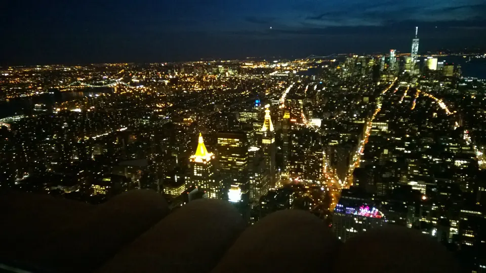 Vista de Manhattan desde el mirador del Empire State Building.