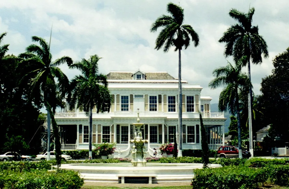 Devon House, la mansión colonial del primer millonario jamaicano, en Kingston.