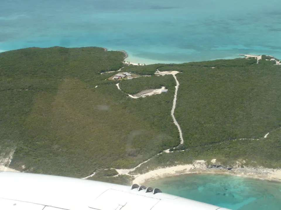 Williams Cay, en Great Exuma, Bahamas.