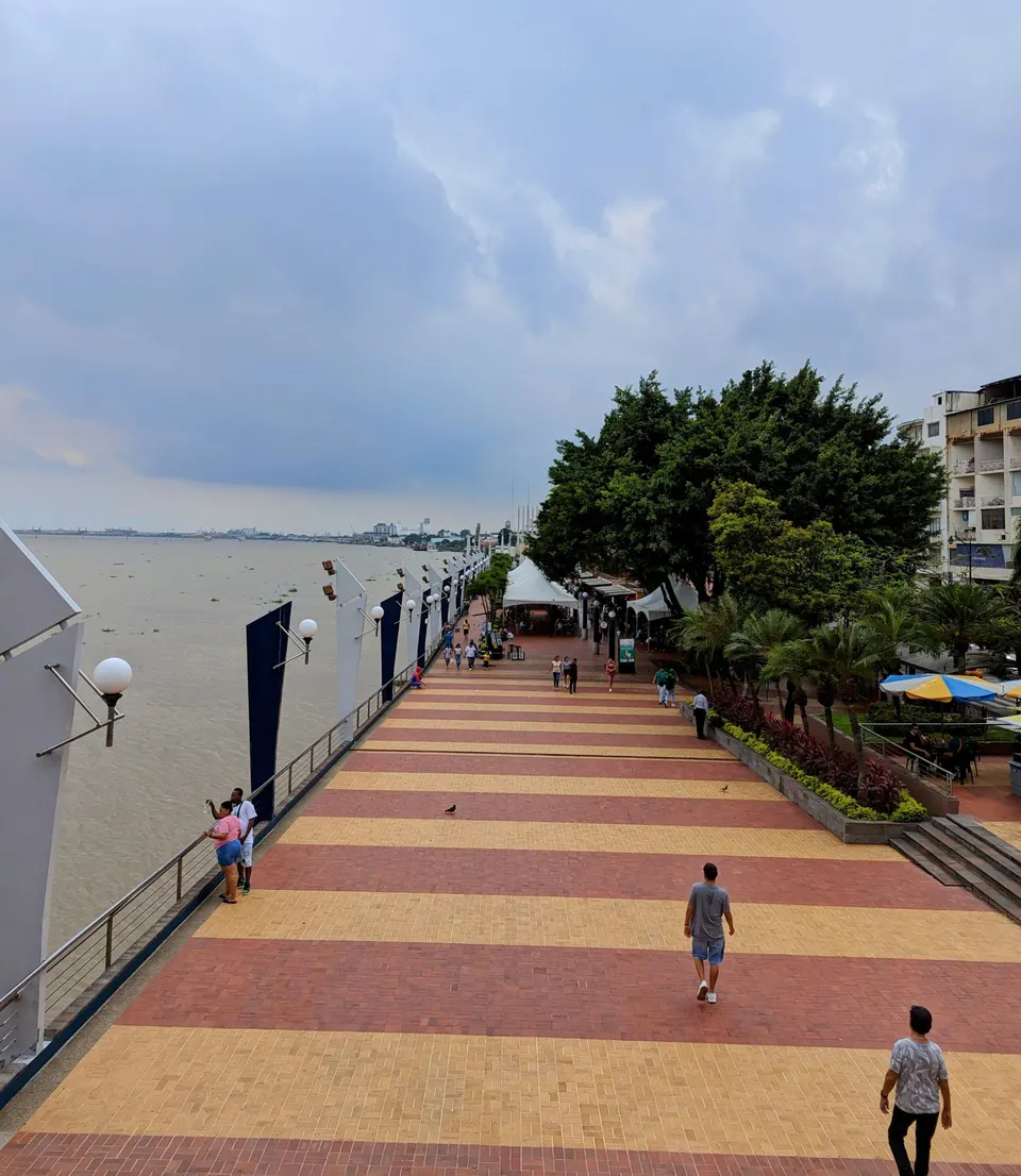 Área Sur del Malecón 2000 en Guayaquil, Ecuador. en ecuador