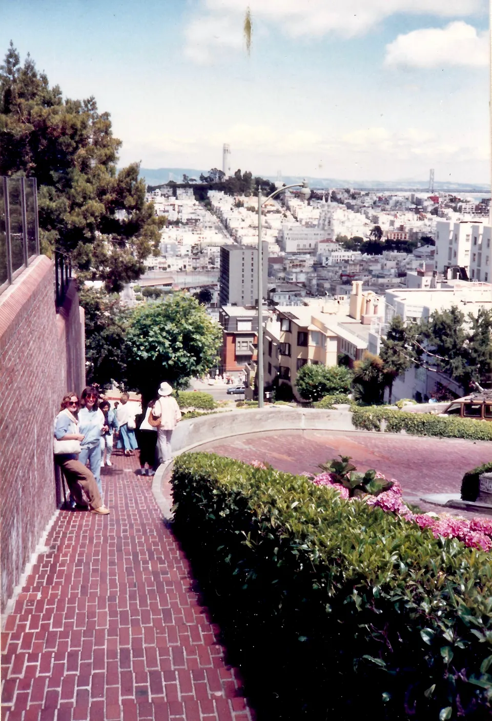Lombard Street, San Francisco California, June 1987 en san-francisco