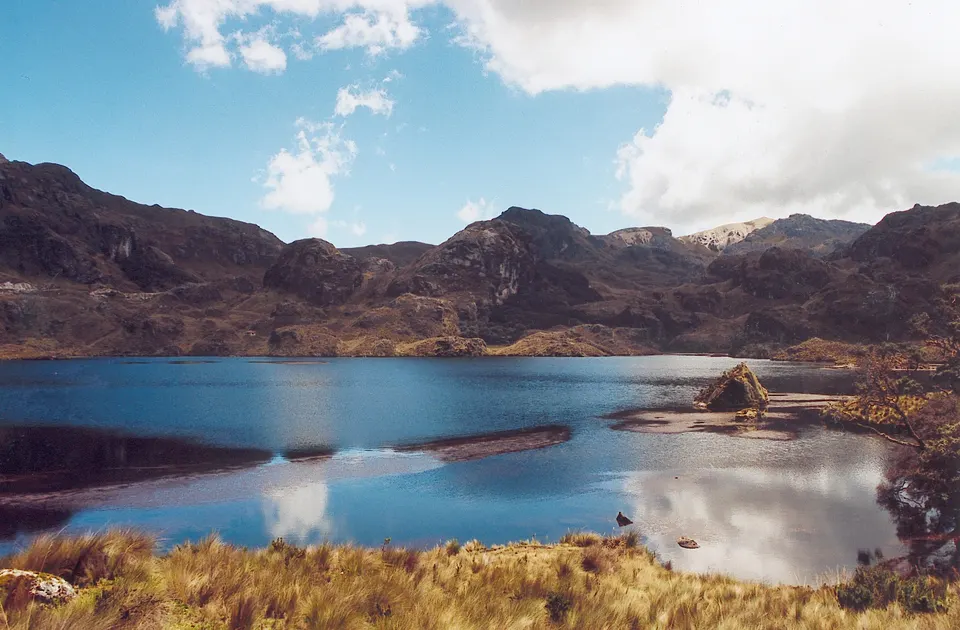 Cajas National Park in Ecuador, near Cuenca. en cuenca