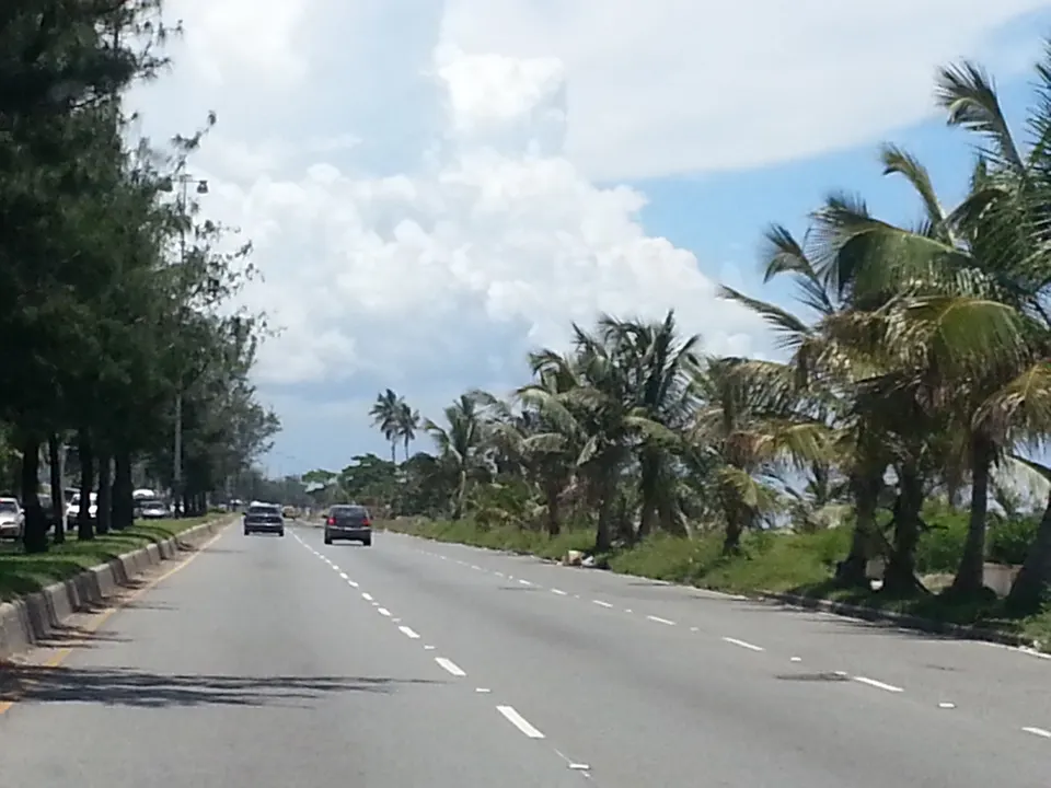 Malecón de Santo Domingo, la avenida costera de la capital dominicana.