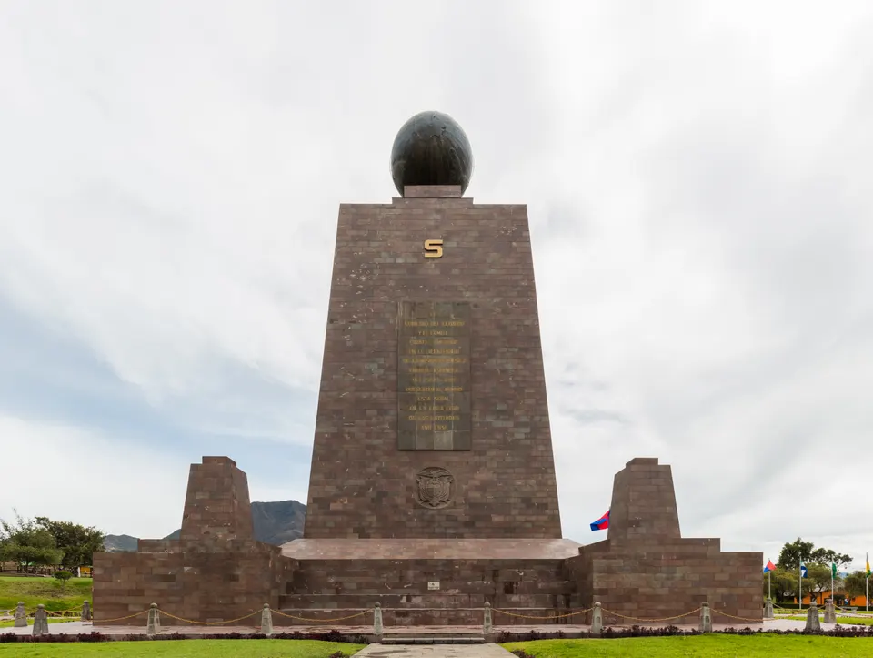 Mitad del Mundo, Quito, Ecuador en ecuador