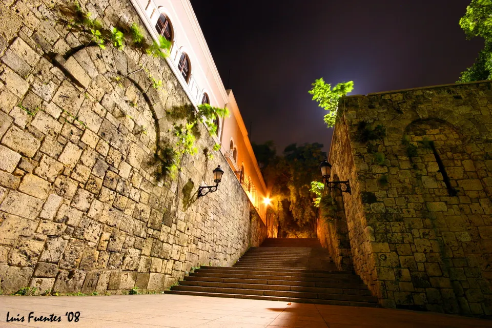 Calle El Conde, en la Zona Colonial de Santo Domingo.