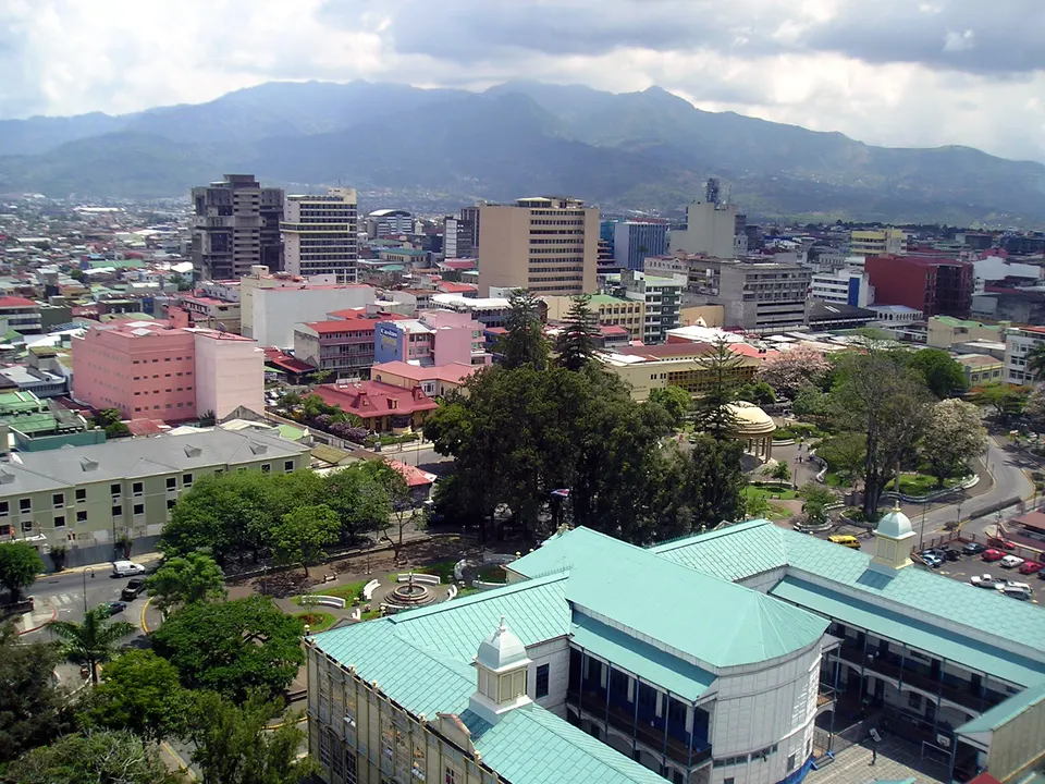 View of San José from the Museum of Jade en san-jose