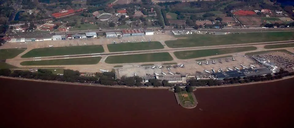 Aeroparque Jorge Newberry Buenos aires argentina