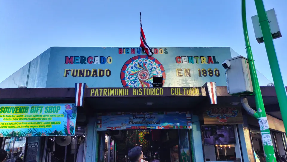 Mercado Central tradicional de San José, Costa Rica en san-jose, Costa Rica